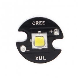Светодиод CREE XM-L2 T4-7C (3000K) 850 Lm на подложке 16мм (свет-теплый)