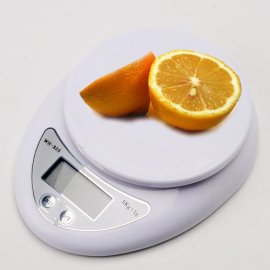 Цифровые кухонные весы. Измерение от 1грамма до 5килограм